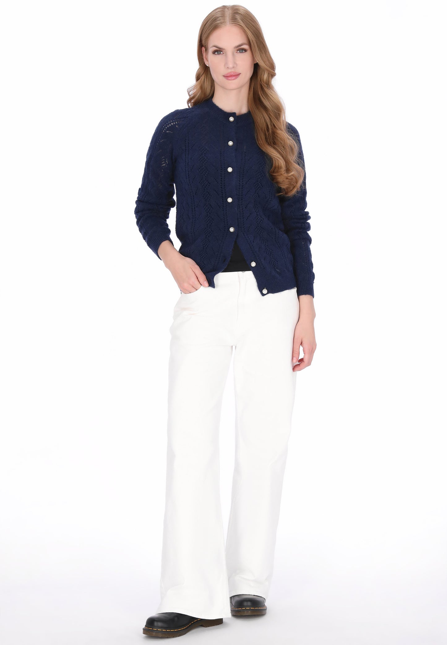 DreiMaster Vintage Damen Strickjacke