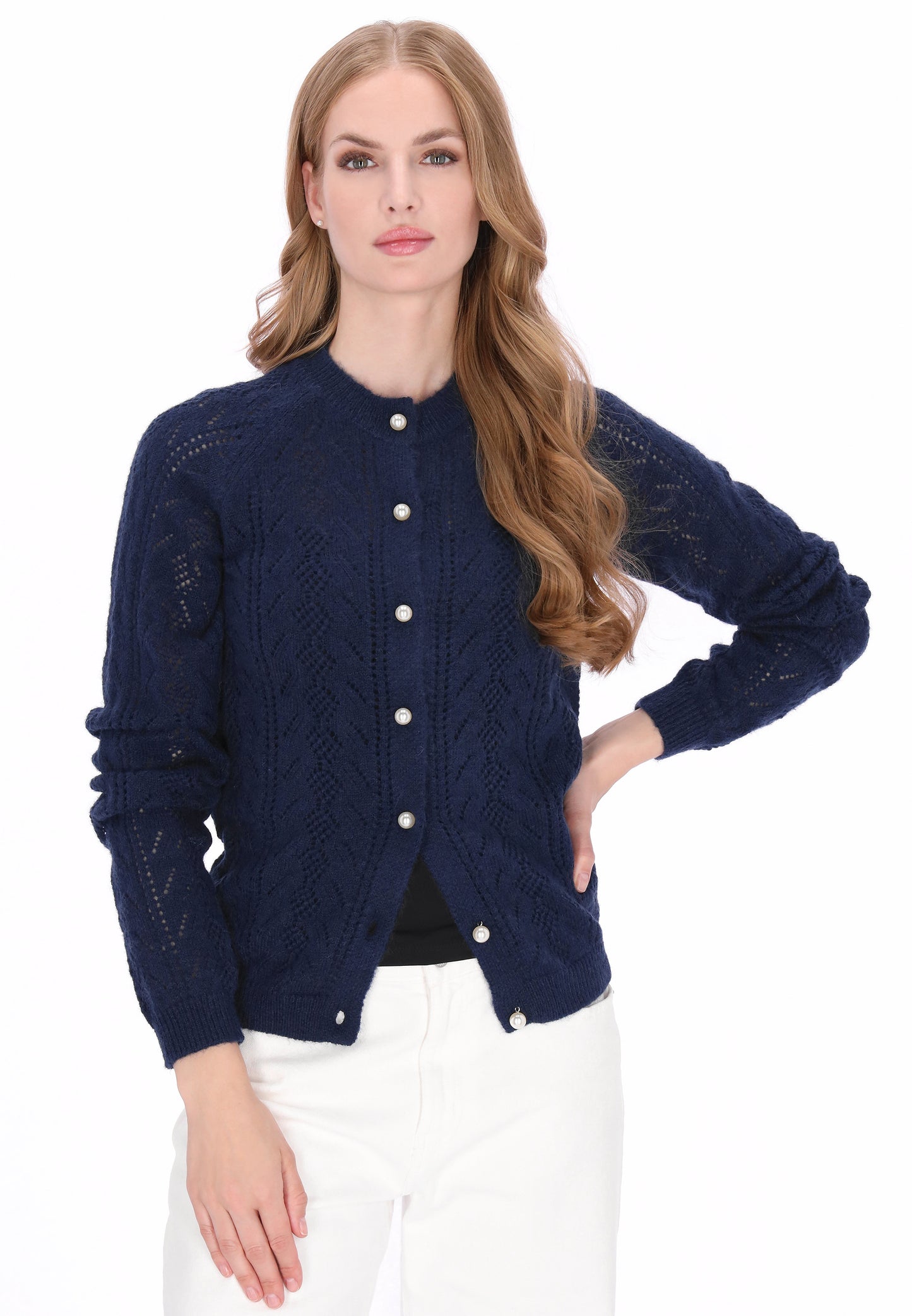 DreiMaster Vintage Damen Strickjacke