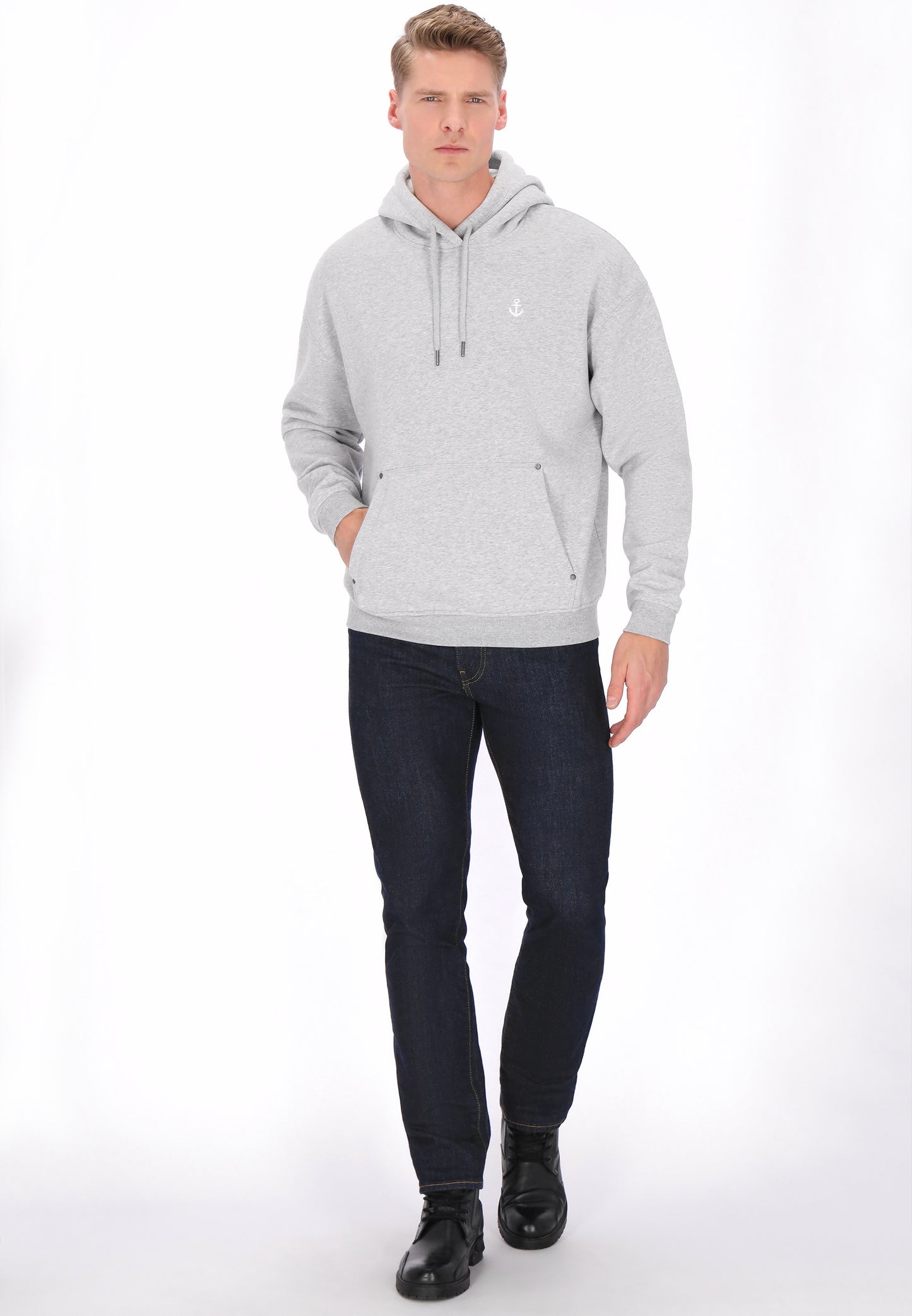 DreiMaster Vintage Bluza z kapturem dla Mężczyźni