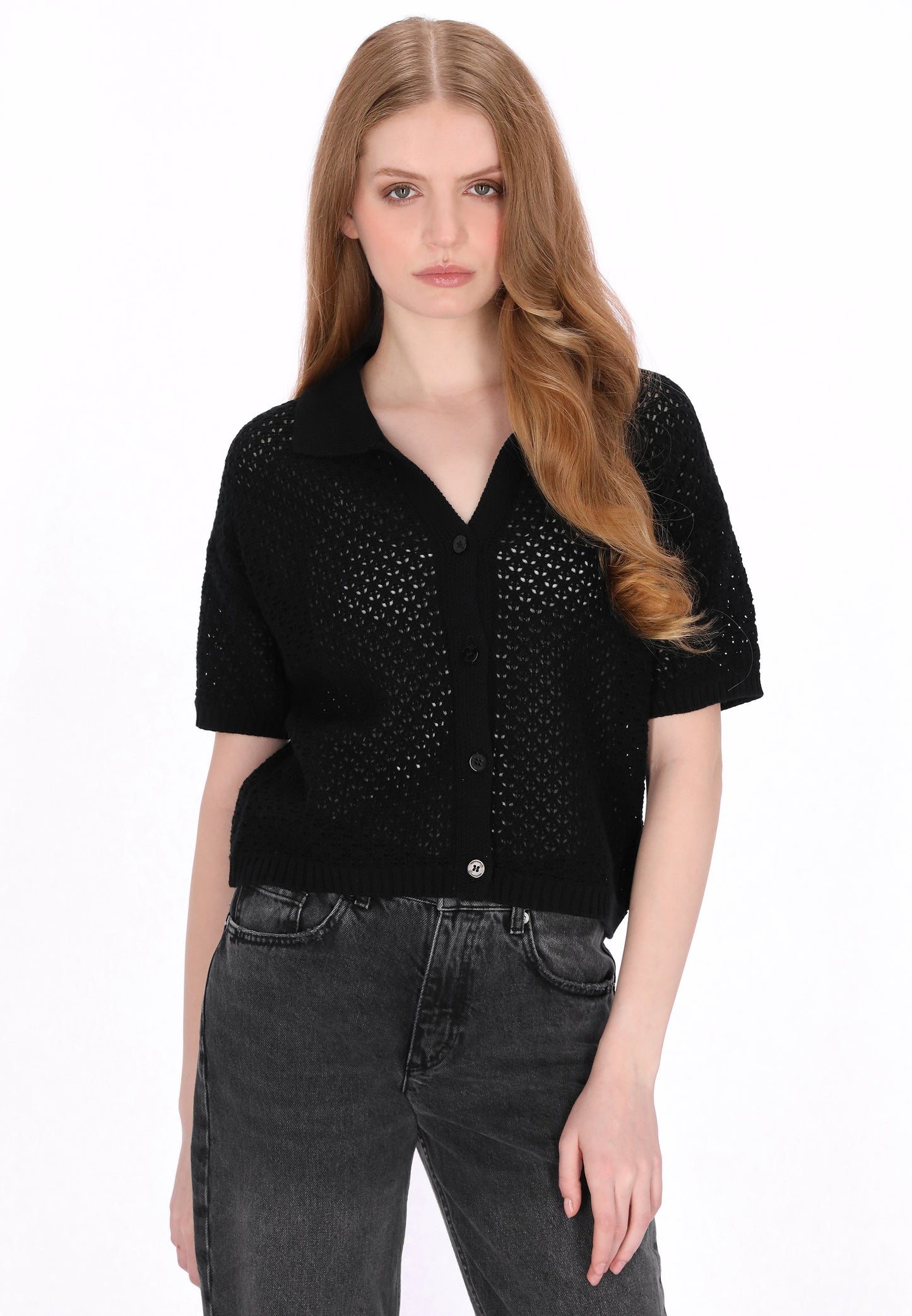 DreiMaster Vintage Damen Strickjacke