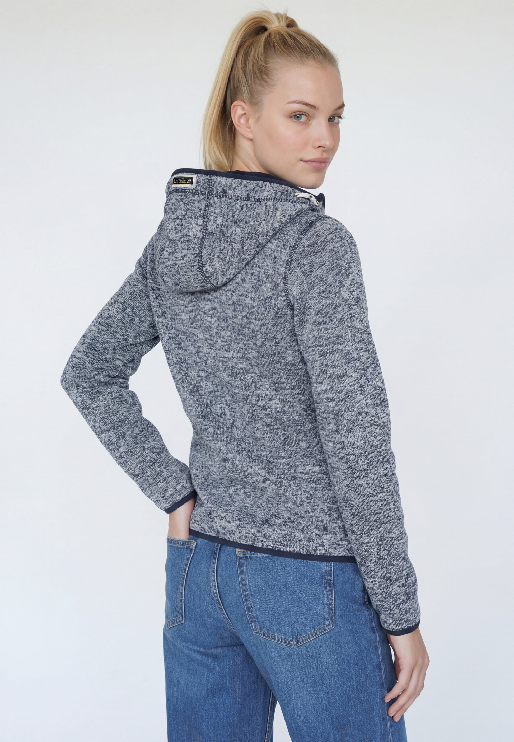 Strickfleecejacke