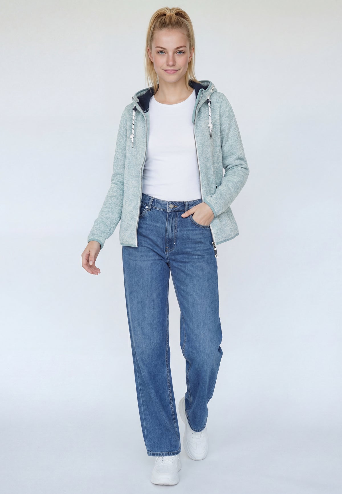 Schmuddelwedda Women's Strickfleecejacke