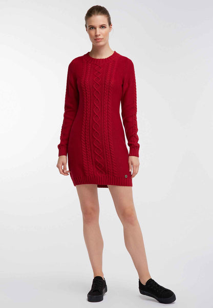 DreiMaster Damen-Strickkleid