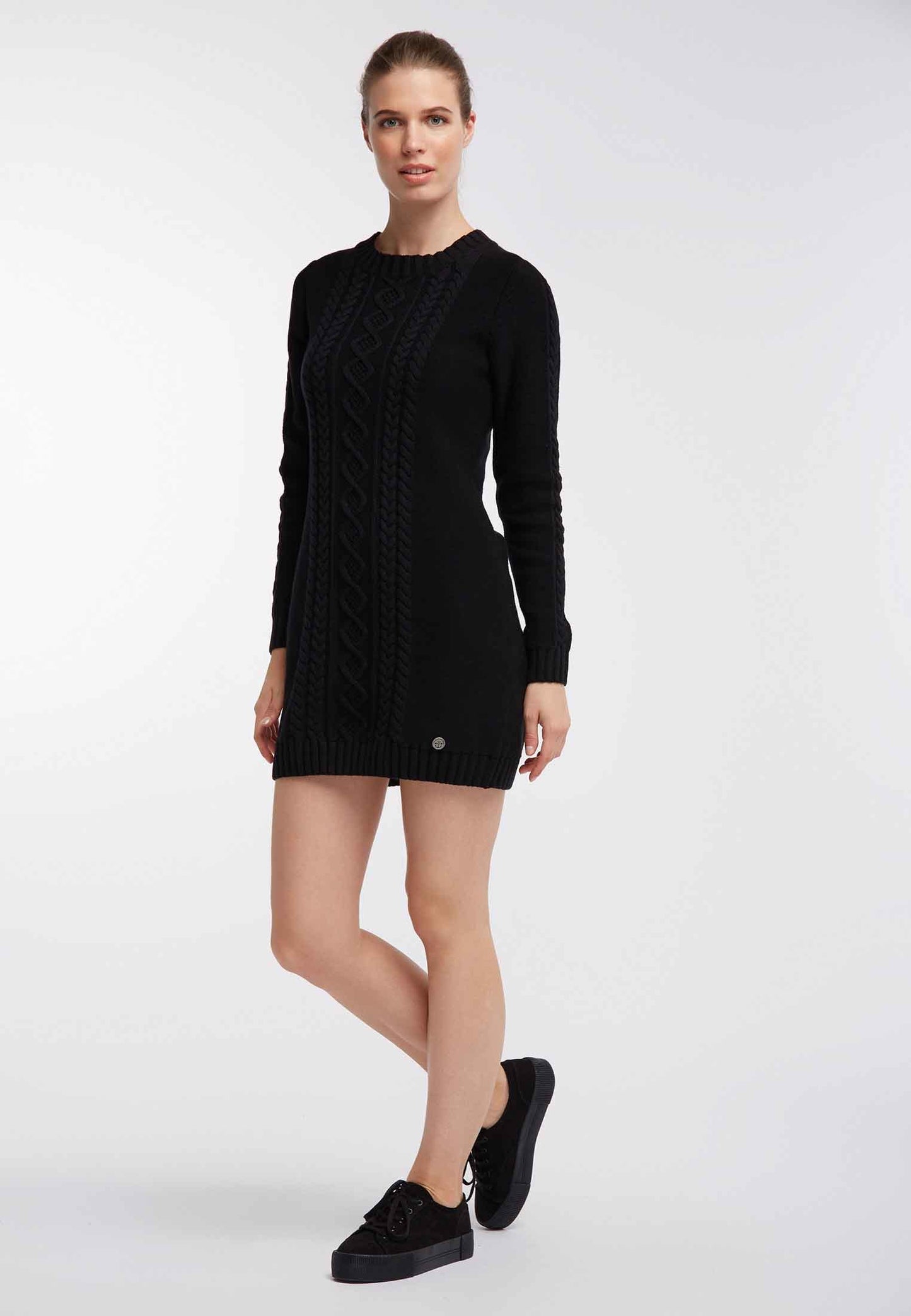 DreiMaster Damen-Strickkleid