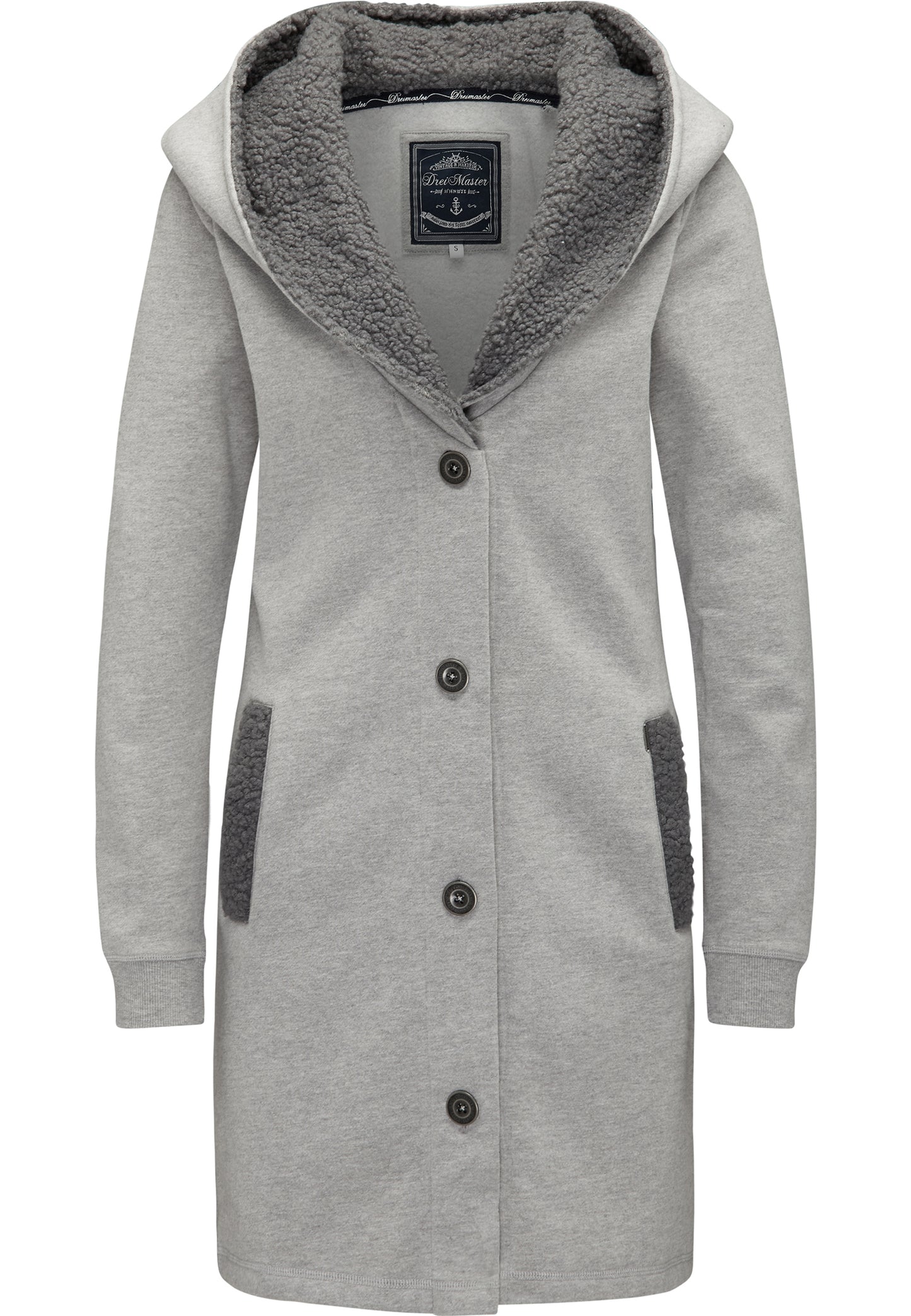 DreiMaster Damen Kapuzenjacke
