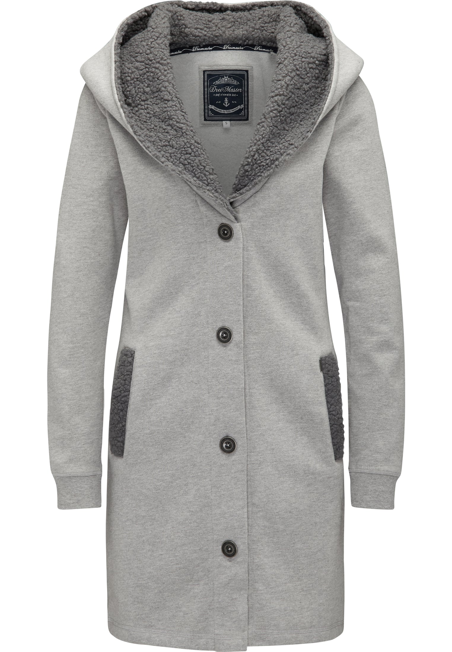 DreiMaster Damen Kapuzenjacke