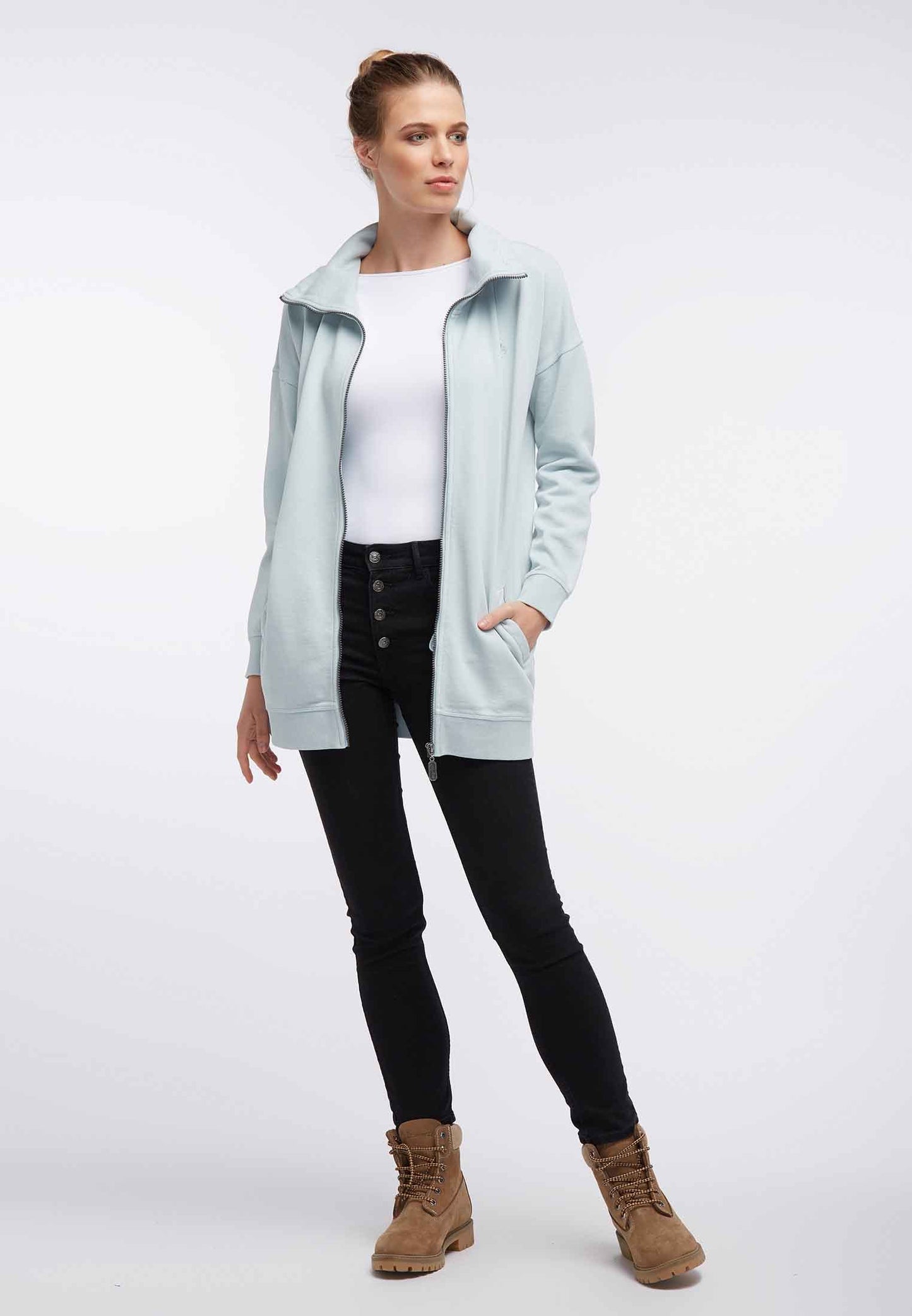 DreiMaster Women's Lange Sweatjacke