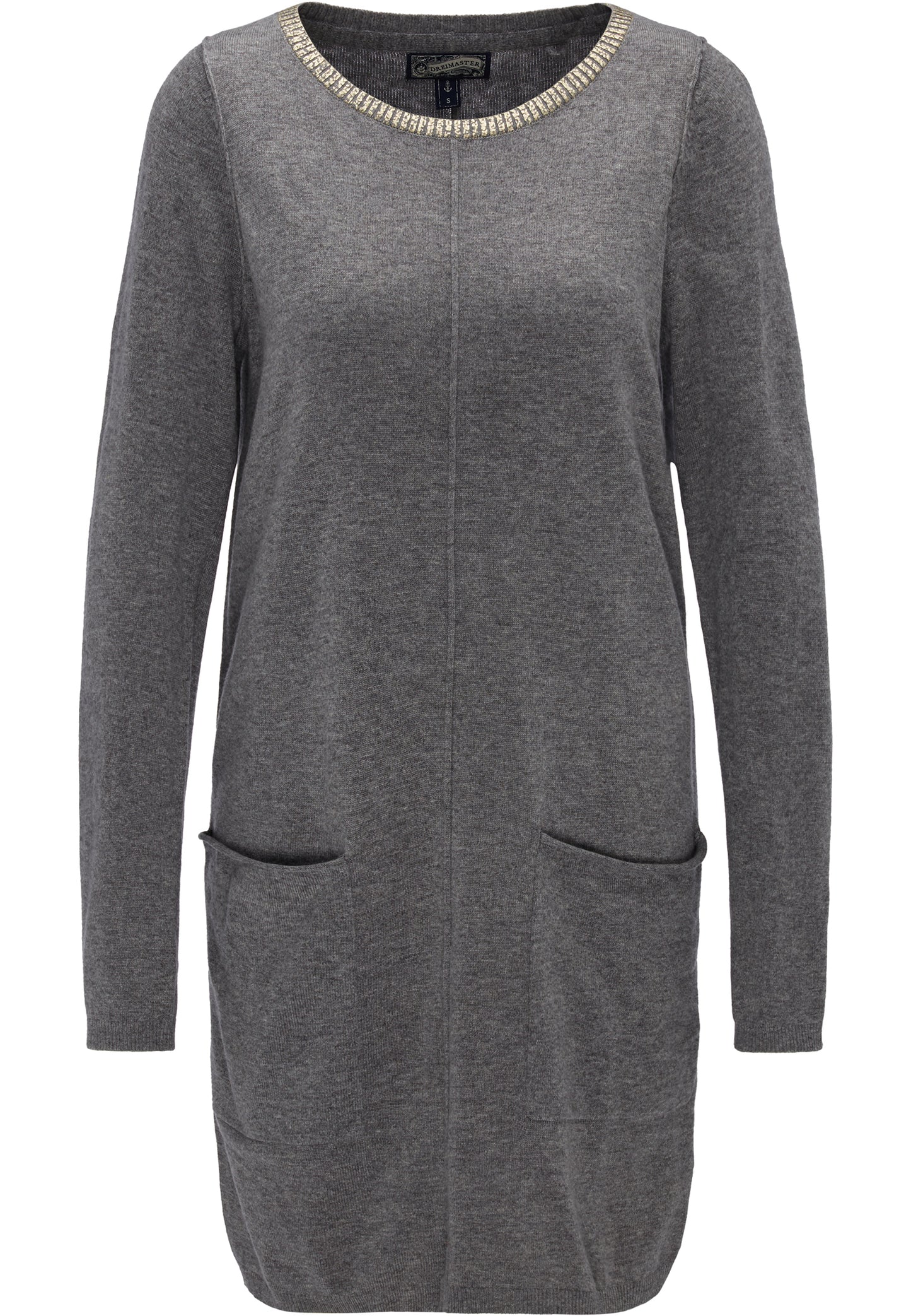 DreiMaster Damen-Strickkleid