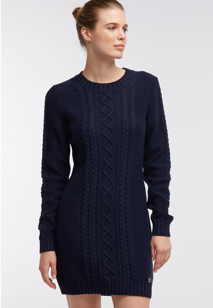 DreiMaster Damen-Strickkleid
