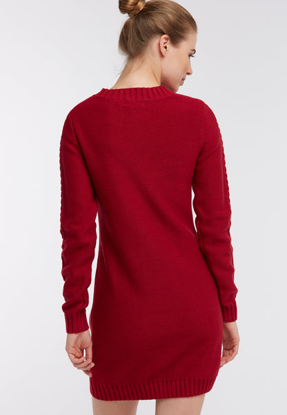 DreiMaster Damen-Strickkleid