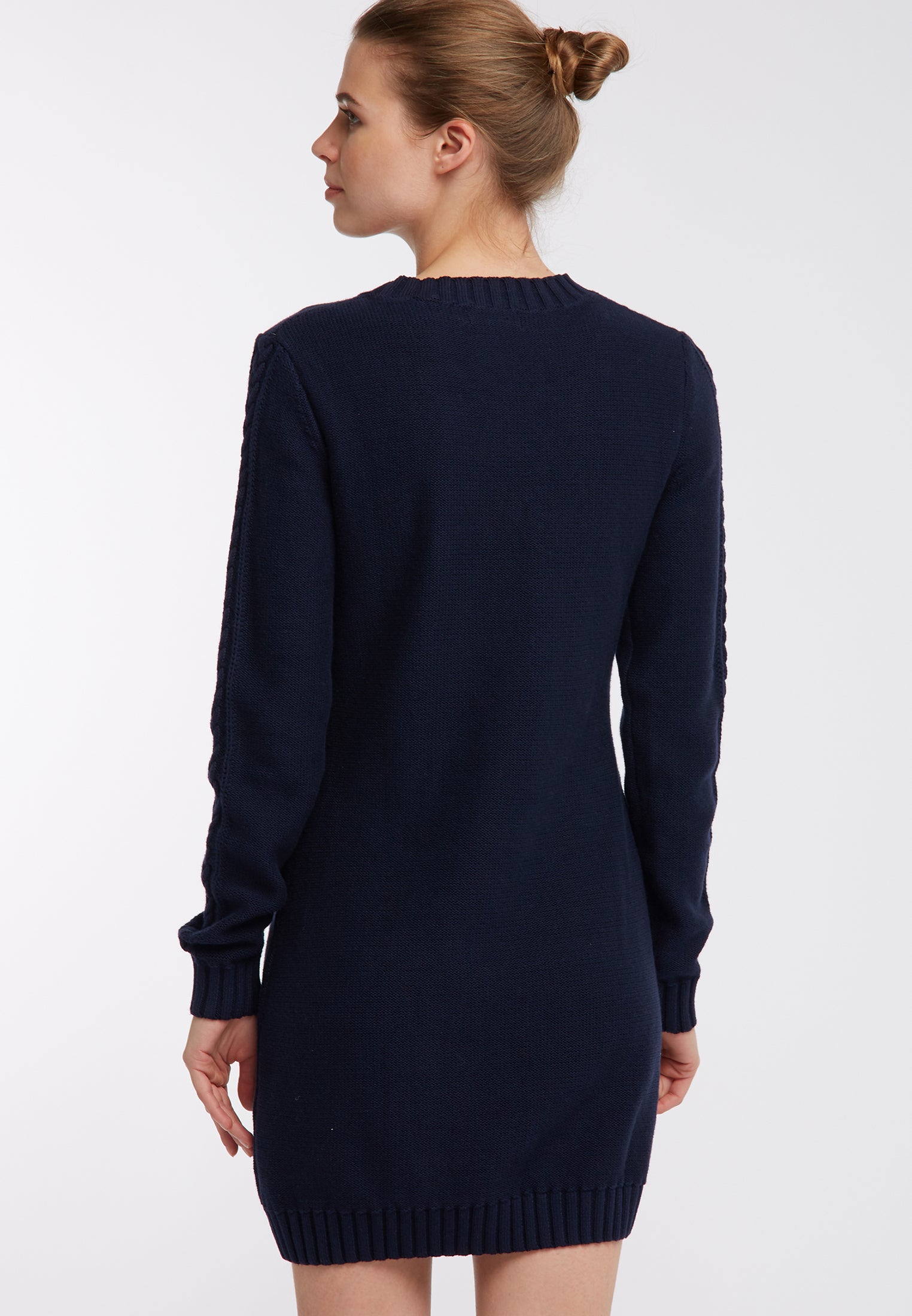 DreiMaster Damen-Strickkleid