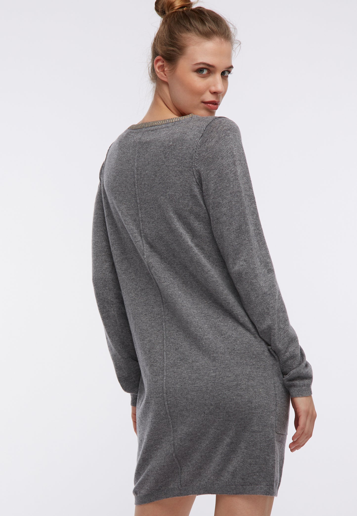 DreiMaster Damen-Strickkleid