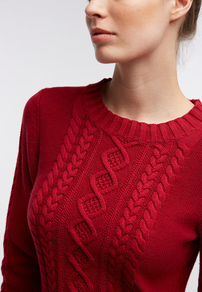 DreiMaster Damen-Strickkleid