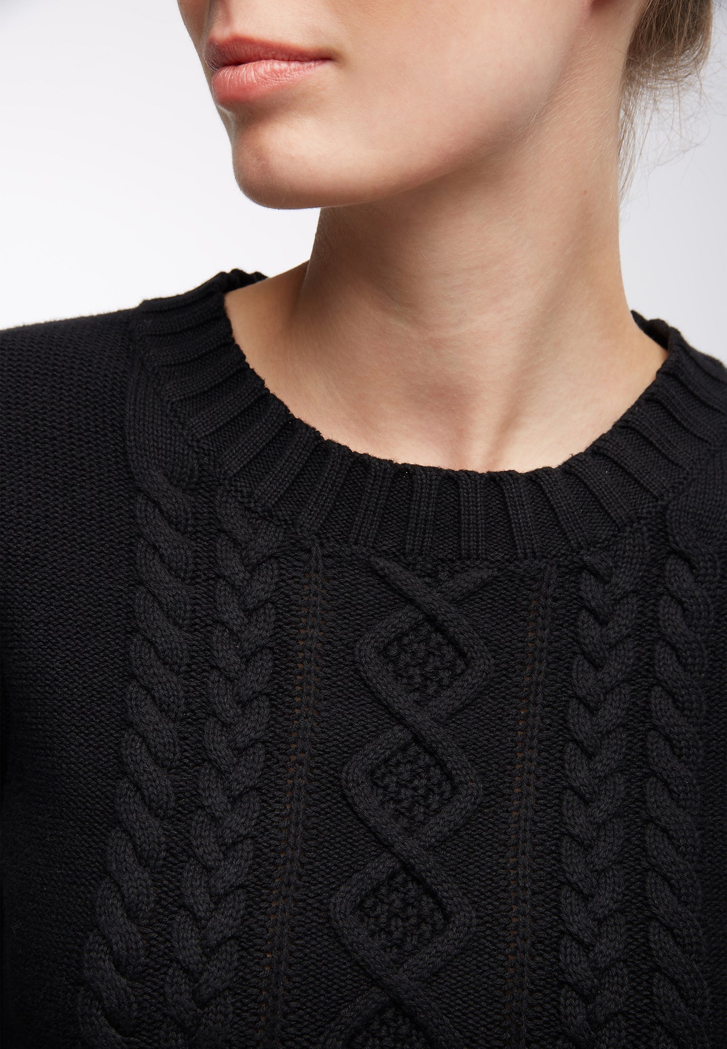 DreiMaster Damen-Strickkleid