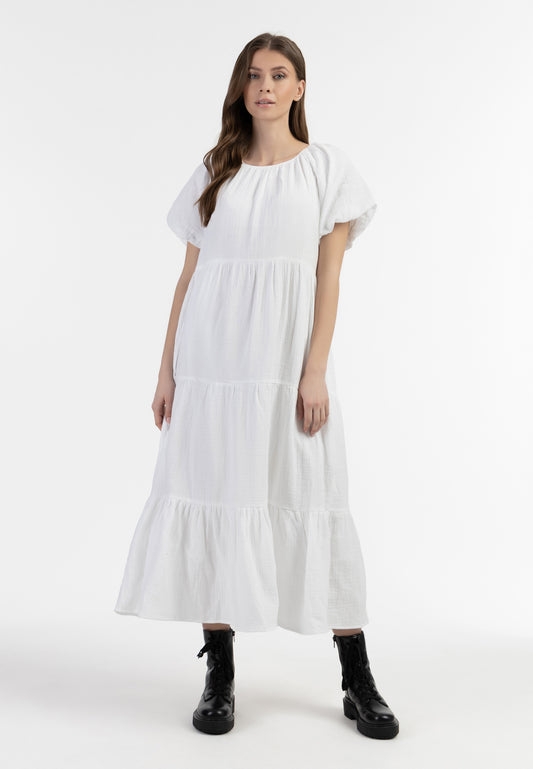 DreiMaster Vintage Damen-Maxikleid