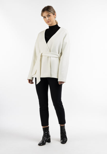 DreiMaster Klassik Women's Übergangsjacke aus Wollgemisch