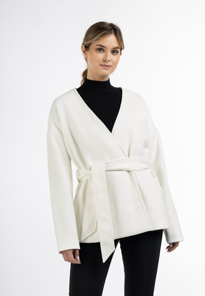 DreiMaster Klassik Women's Übergangsjacke aus Wollgemisch