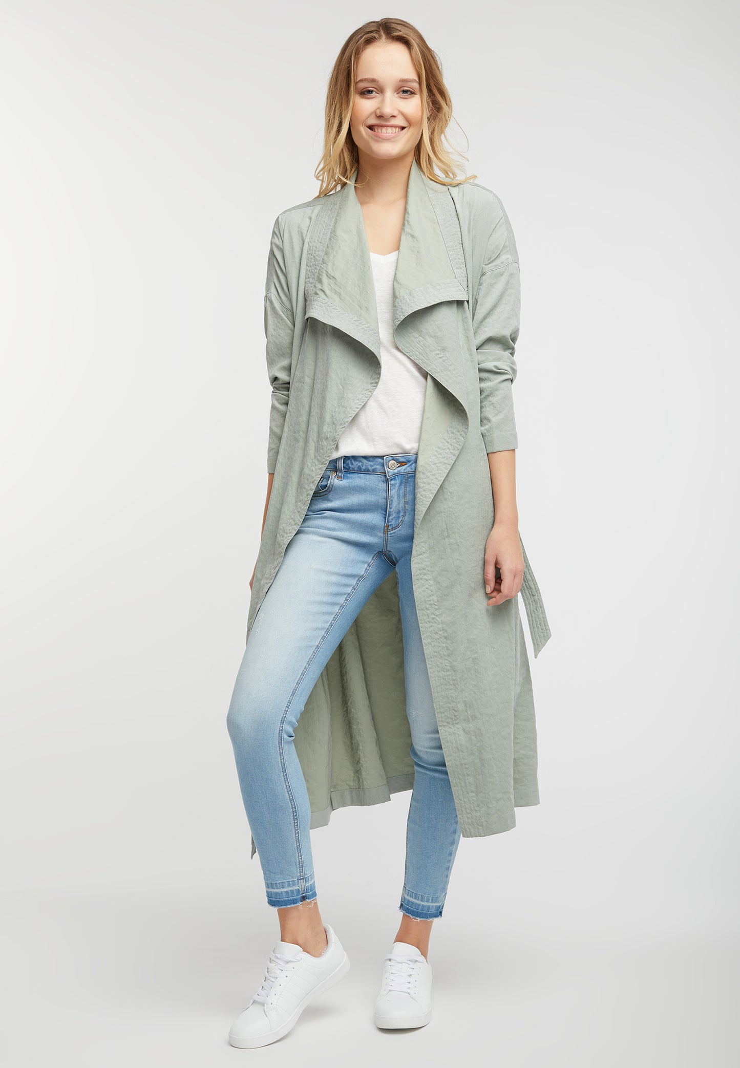 DreiMaster Vintage Damen-Wickelmantel