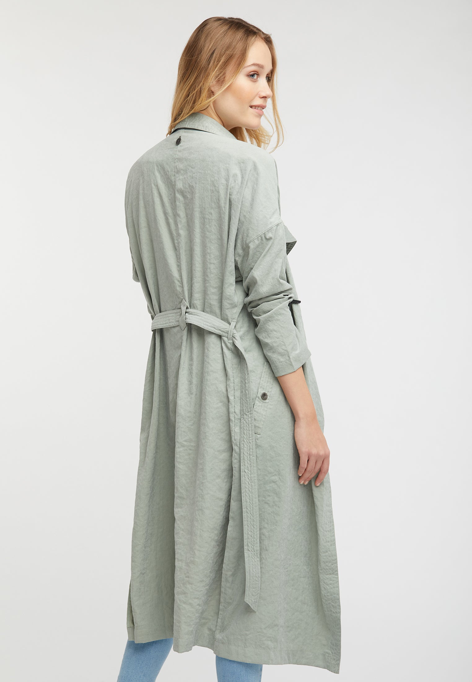 DreiMaster Vintage Damen-Wickelmantel