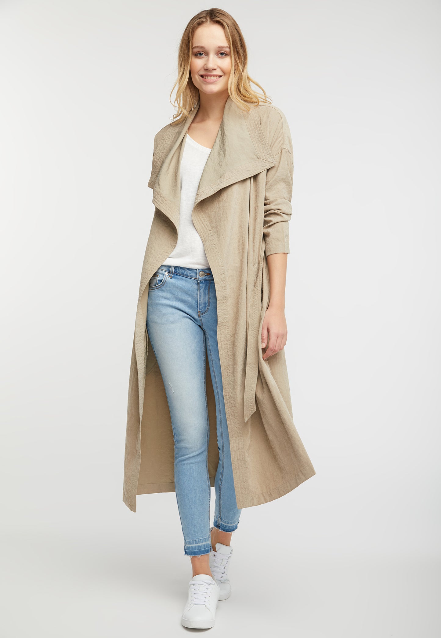 DreiMaster Vintage Damen-Wickelmantel
