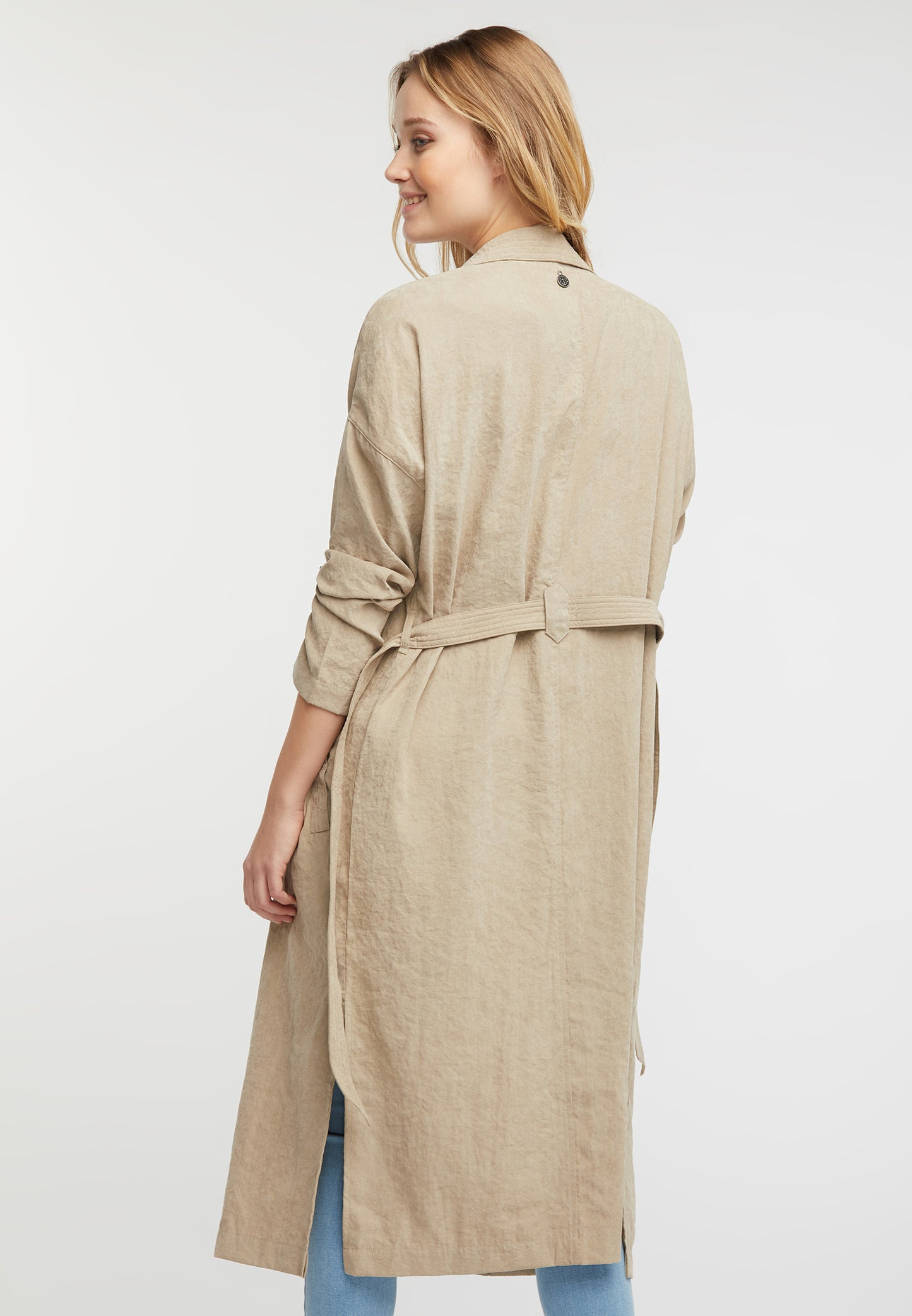DreiMaster Vintage Damen-Wickelmantel