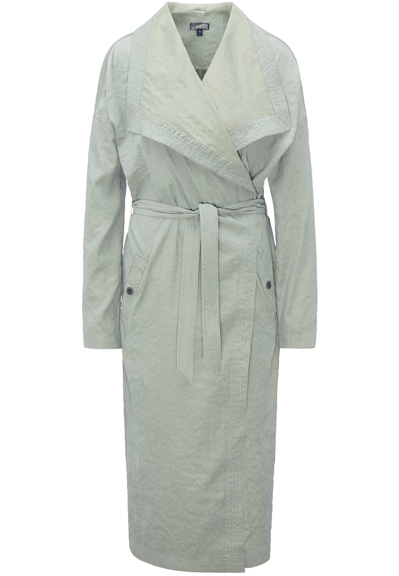 DreiMaster Vintage Damen-Wickelmantel