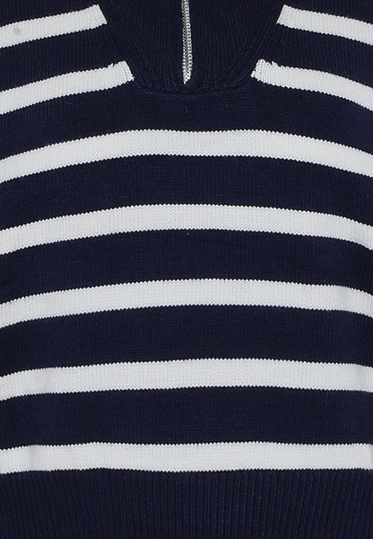 DreiMaster Maritim Women's Pullover mit Streifen