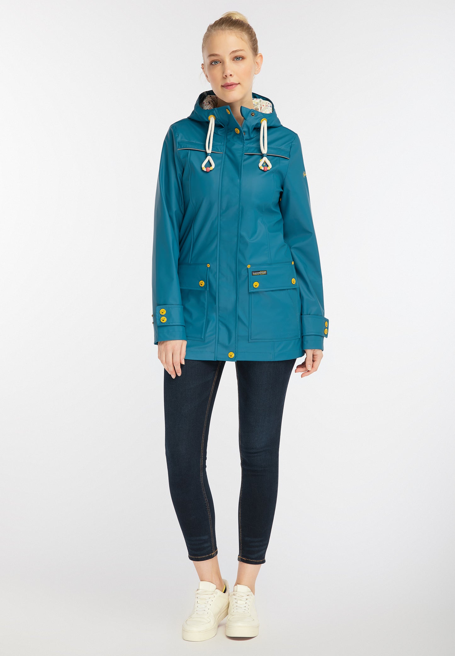 Schmuddelwedda Damen-Regenjacke, wasserabweisend
