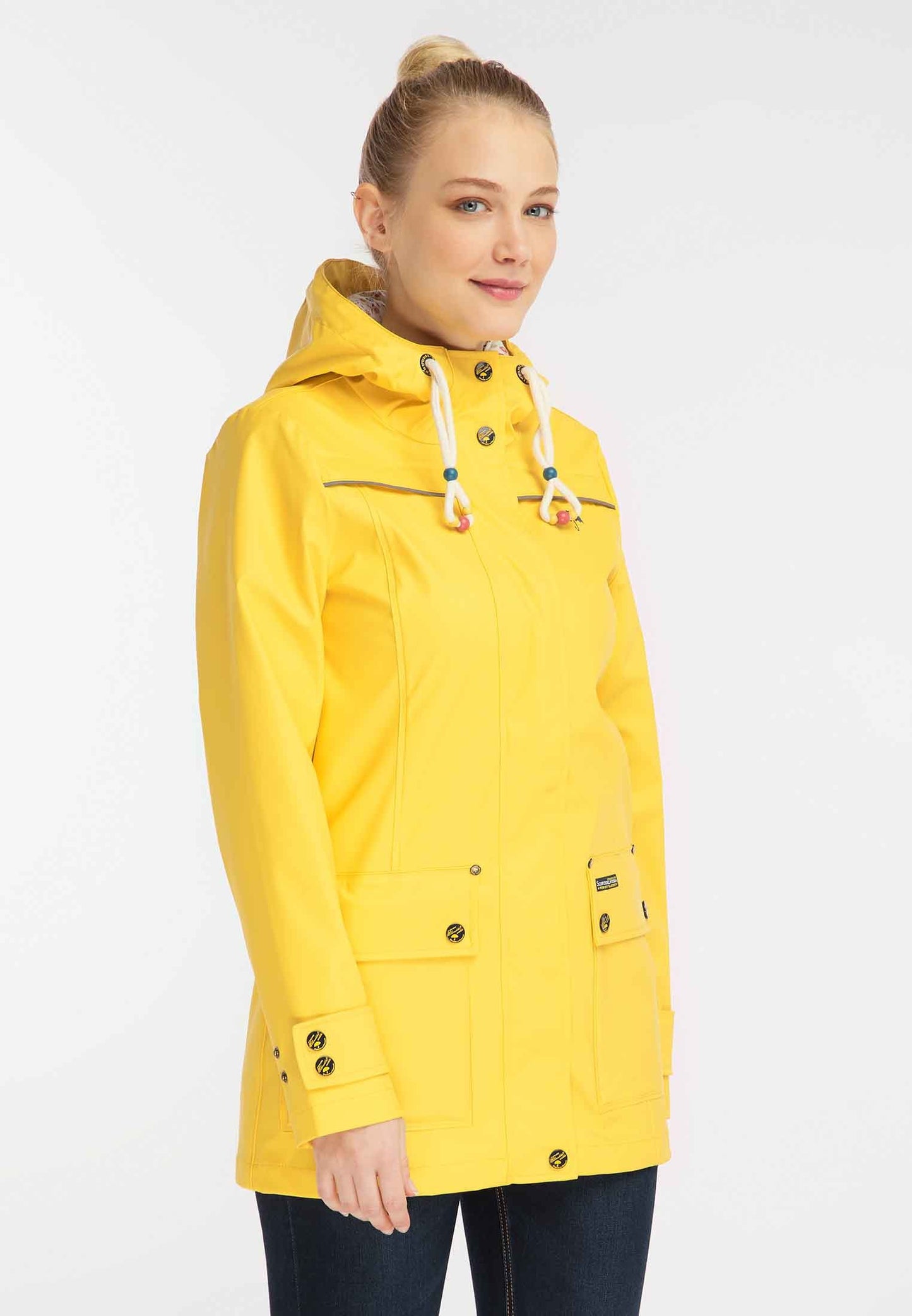 Schmuddelwedda Damen-Regenjacke, wasserabweisend