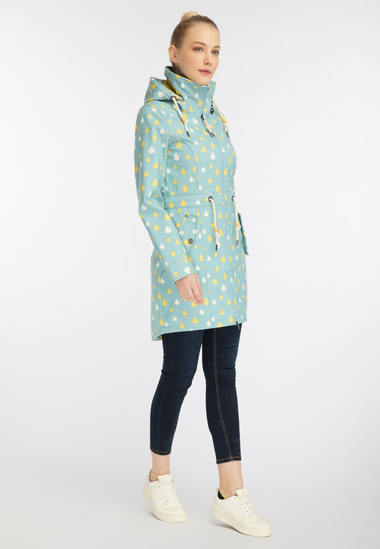Schmuddelwedda Damen-Softshellparka