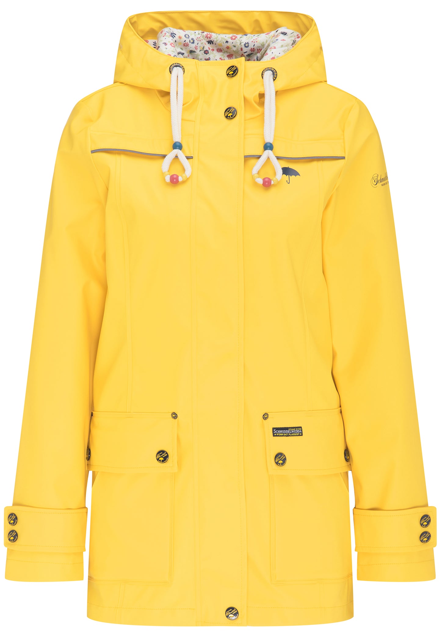 Schmuddelwedda Damen-Regenjacke, wasserabweisend