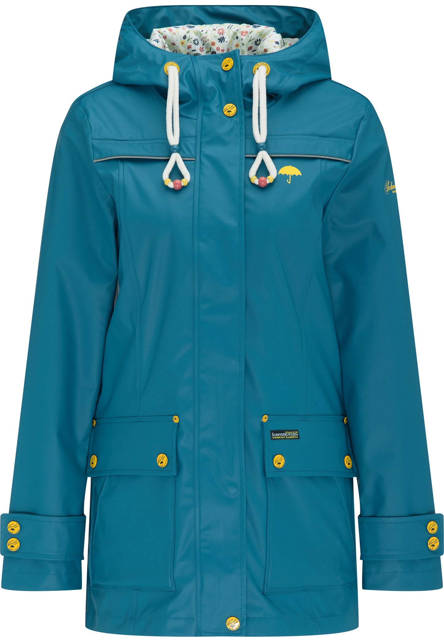 Schmuddelwedda Damen-Regenjacke, wasserabweisend