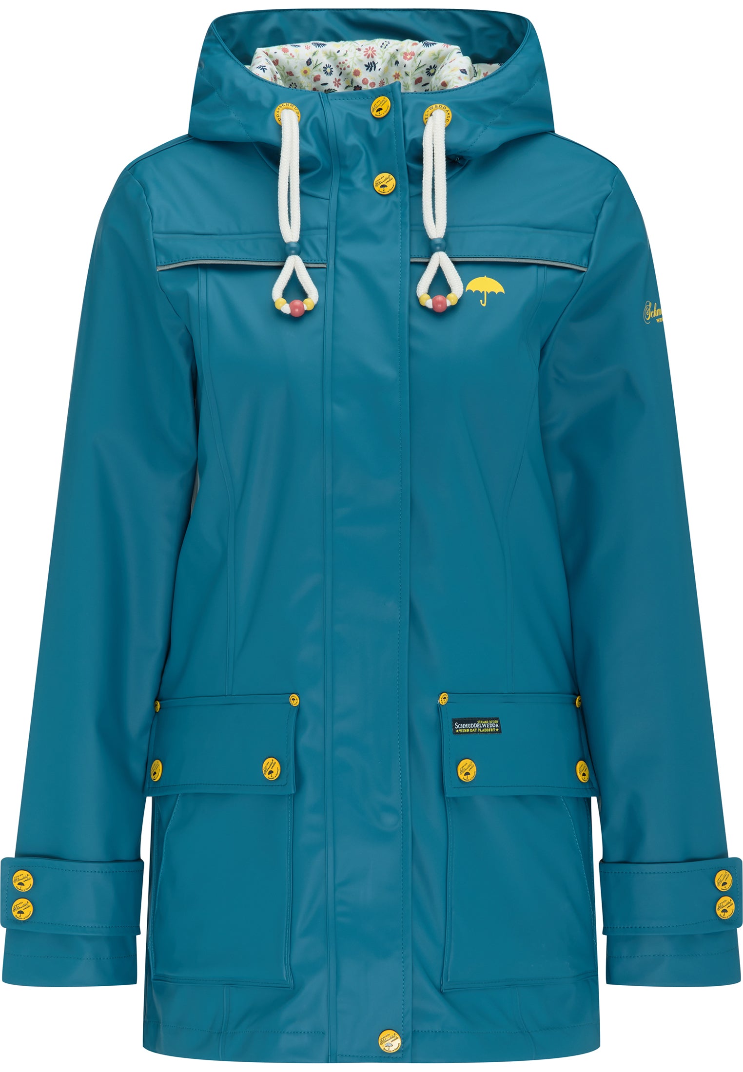 Schmuddelwedda Damen-Regenjacke, wasserabweisend