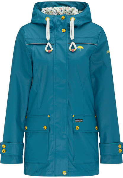 Schmuddelwedda Damen-Regenjacke, wasserabweisend