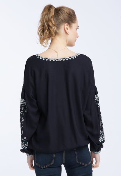 DreiMaster Vintage Women's Bestickte Bluse