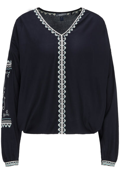 DreiMaster Vintage Women's Bestickte Bluse