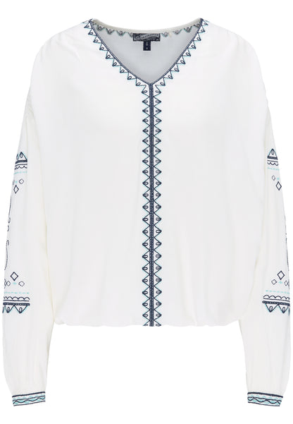 DreiMaster Vintage Women's Bestickte Bluse