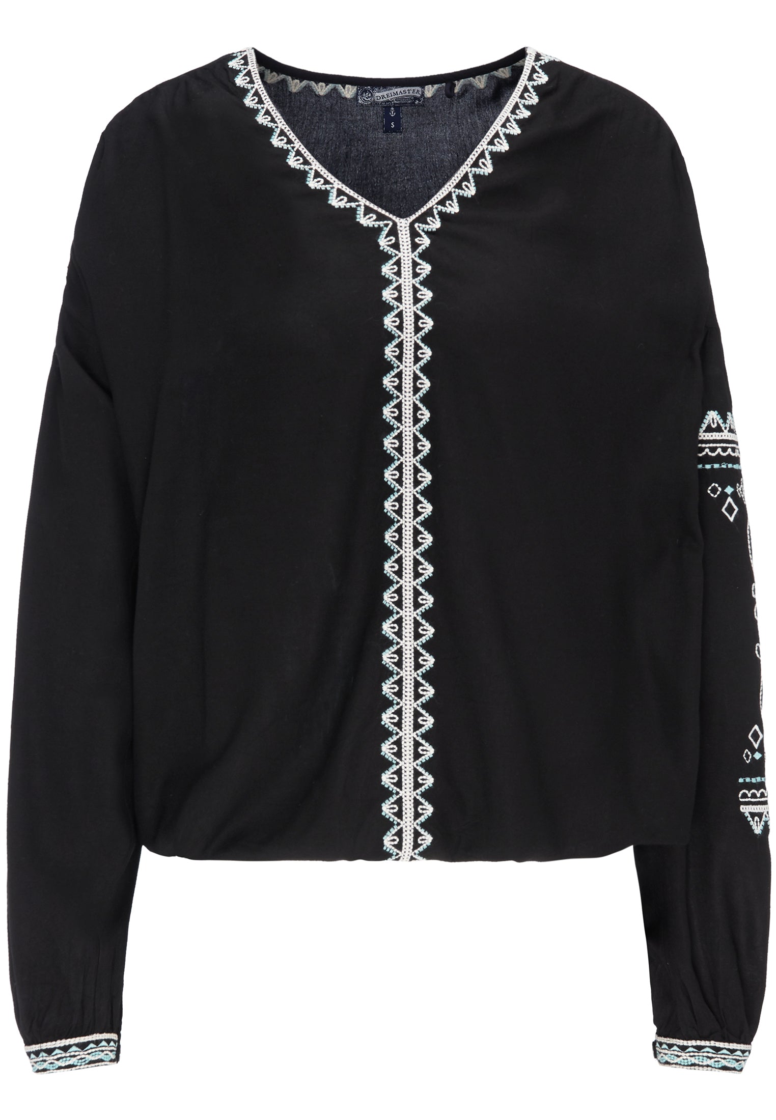 DreiMaster Vintage Women's Bestickte Bluse