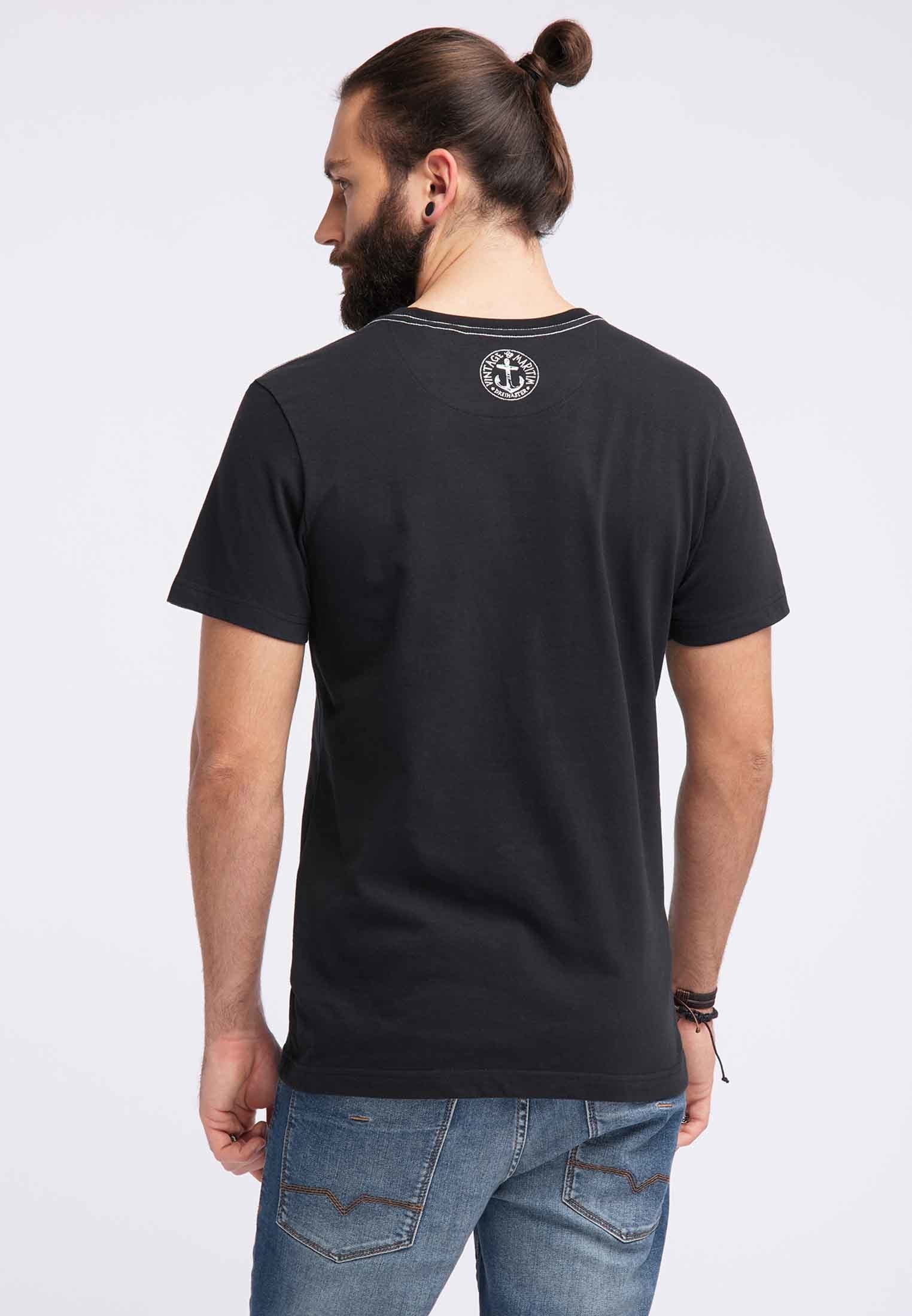 DreiMaster Maritim Men's Herren Basic T-Shirt