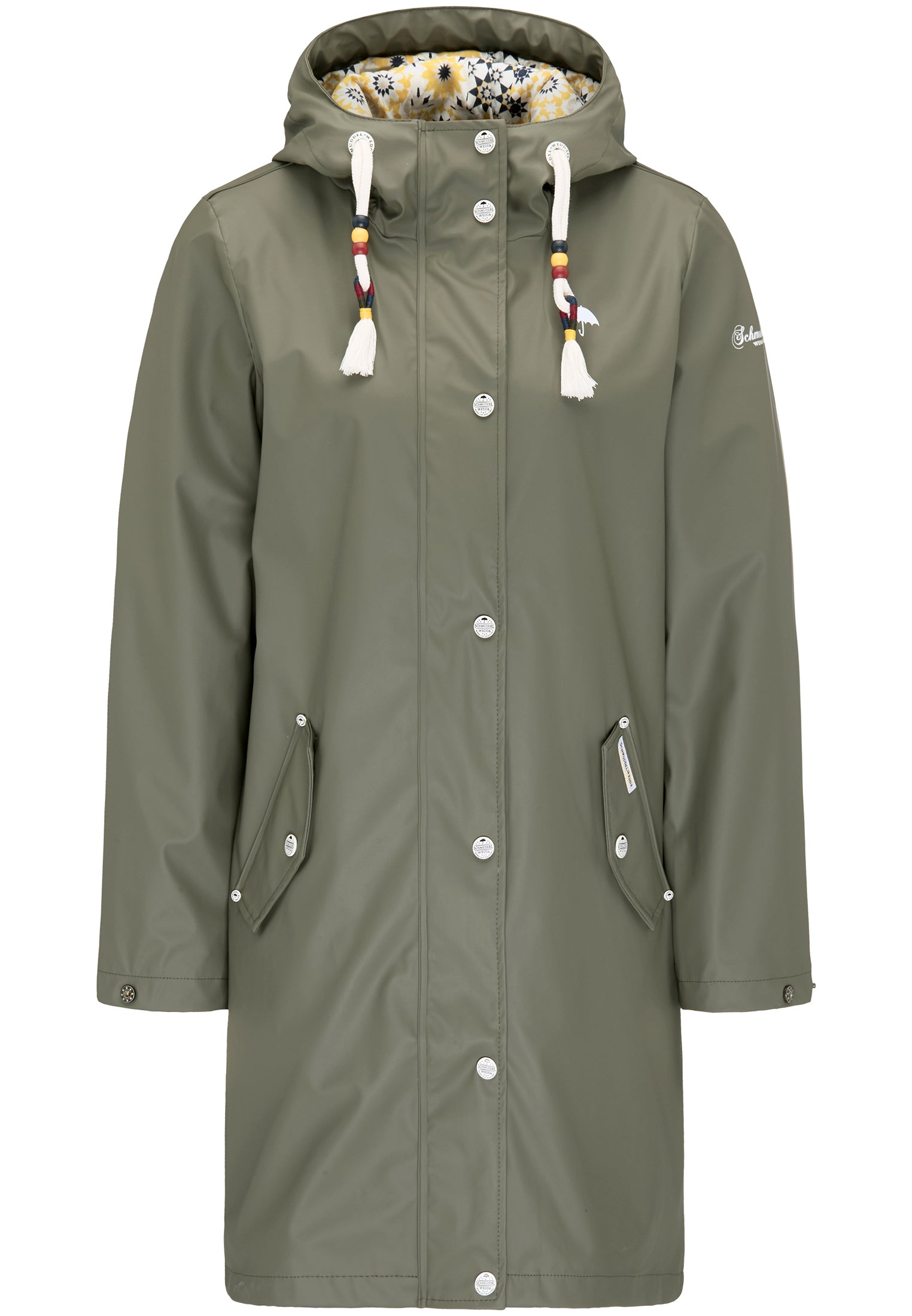 Schmuddelwedda Damen Regenmantel