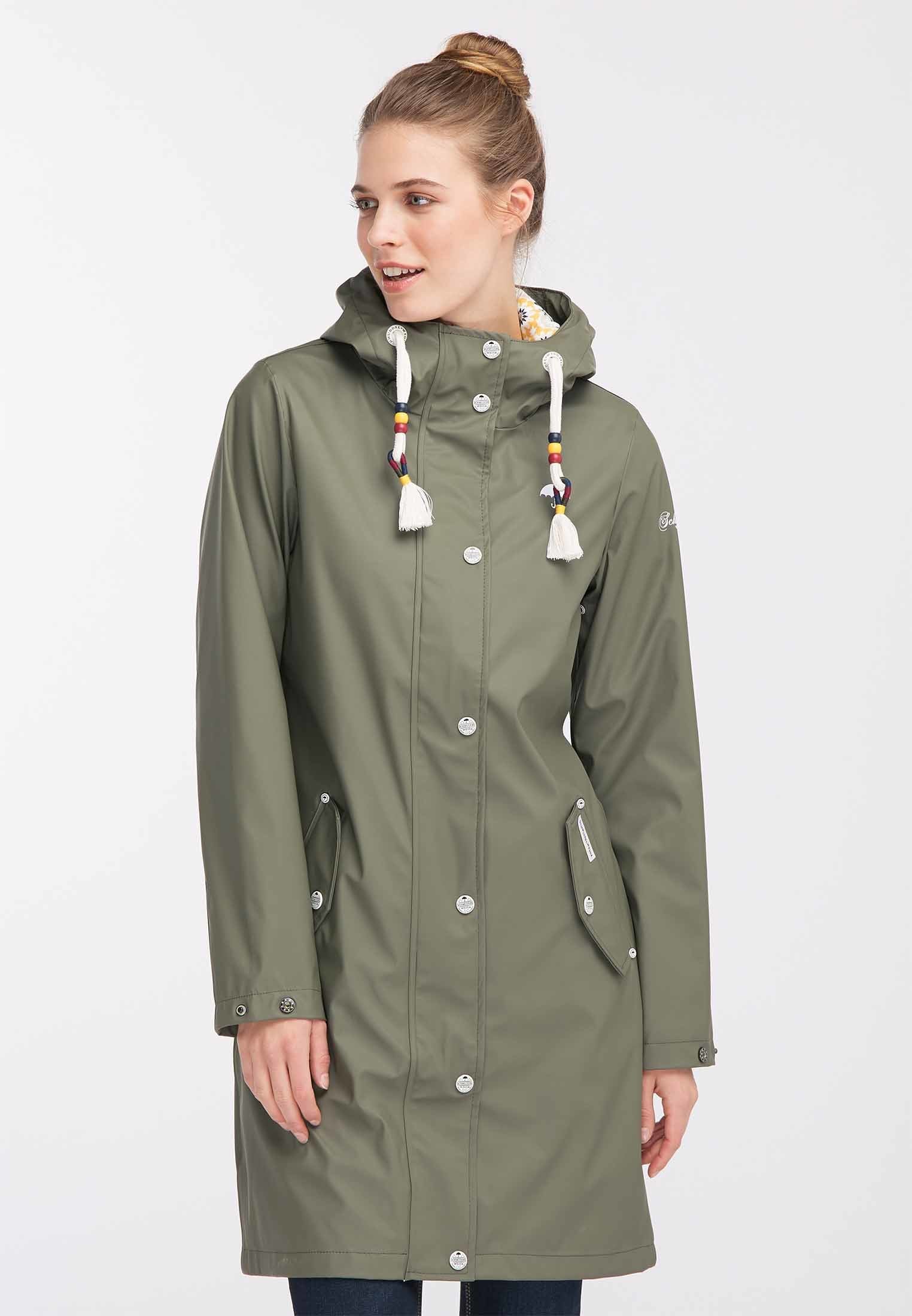 Schmuddelwedda Damen Regenmantel