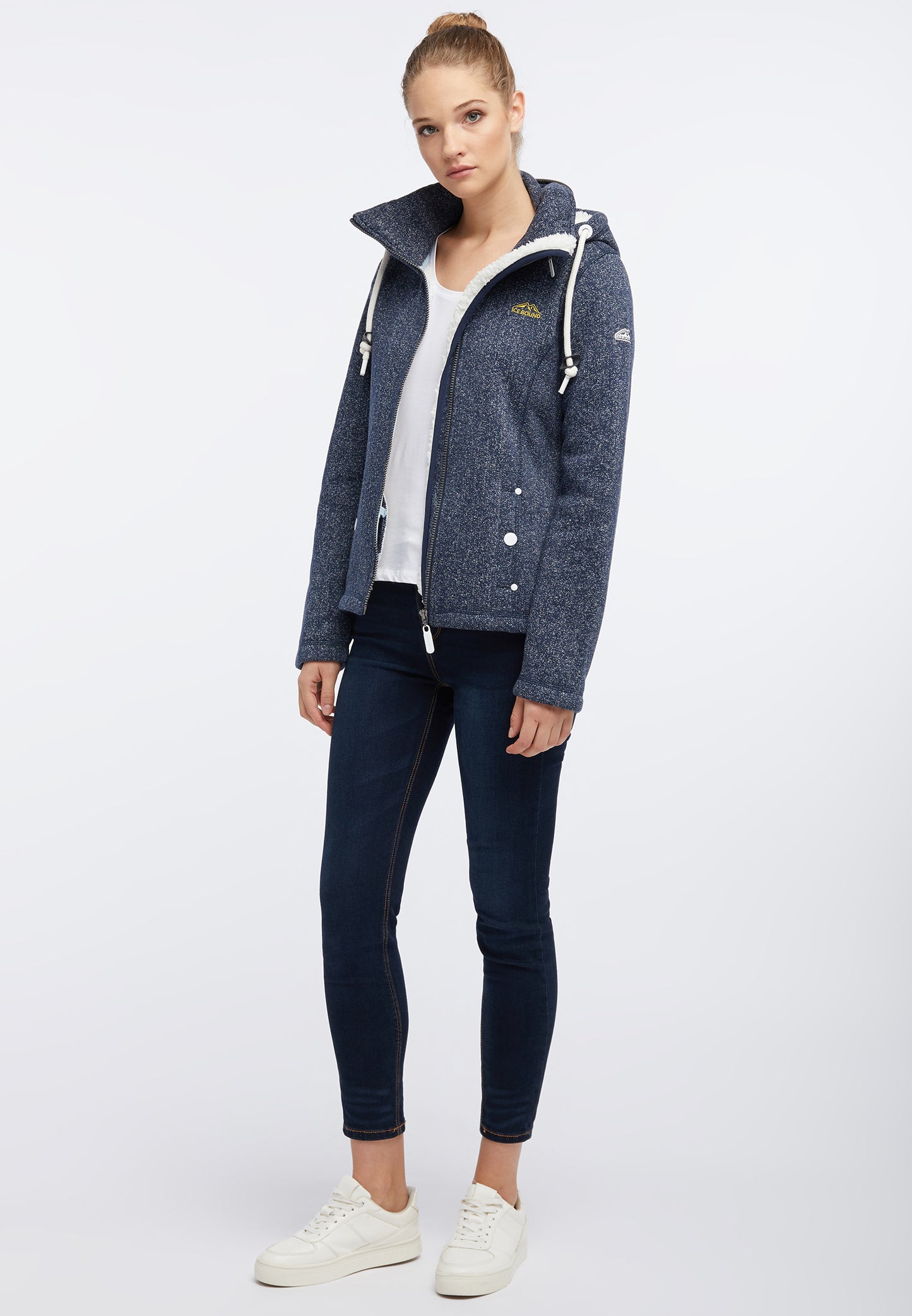 ICEBOUND Damen-Strickfleecejacke