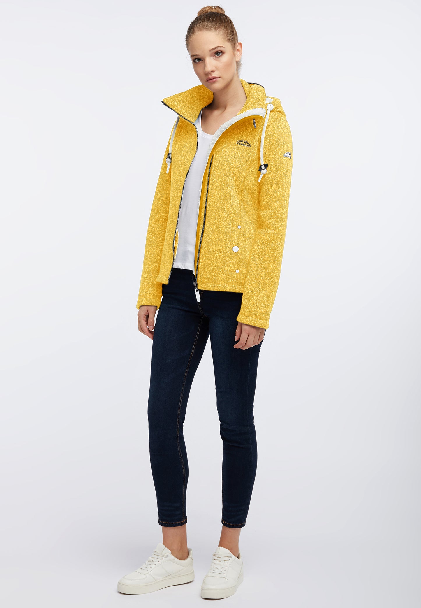 ICEBOUND Damen-Strickfleecejacke