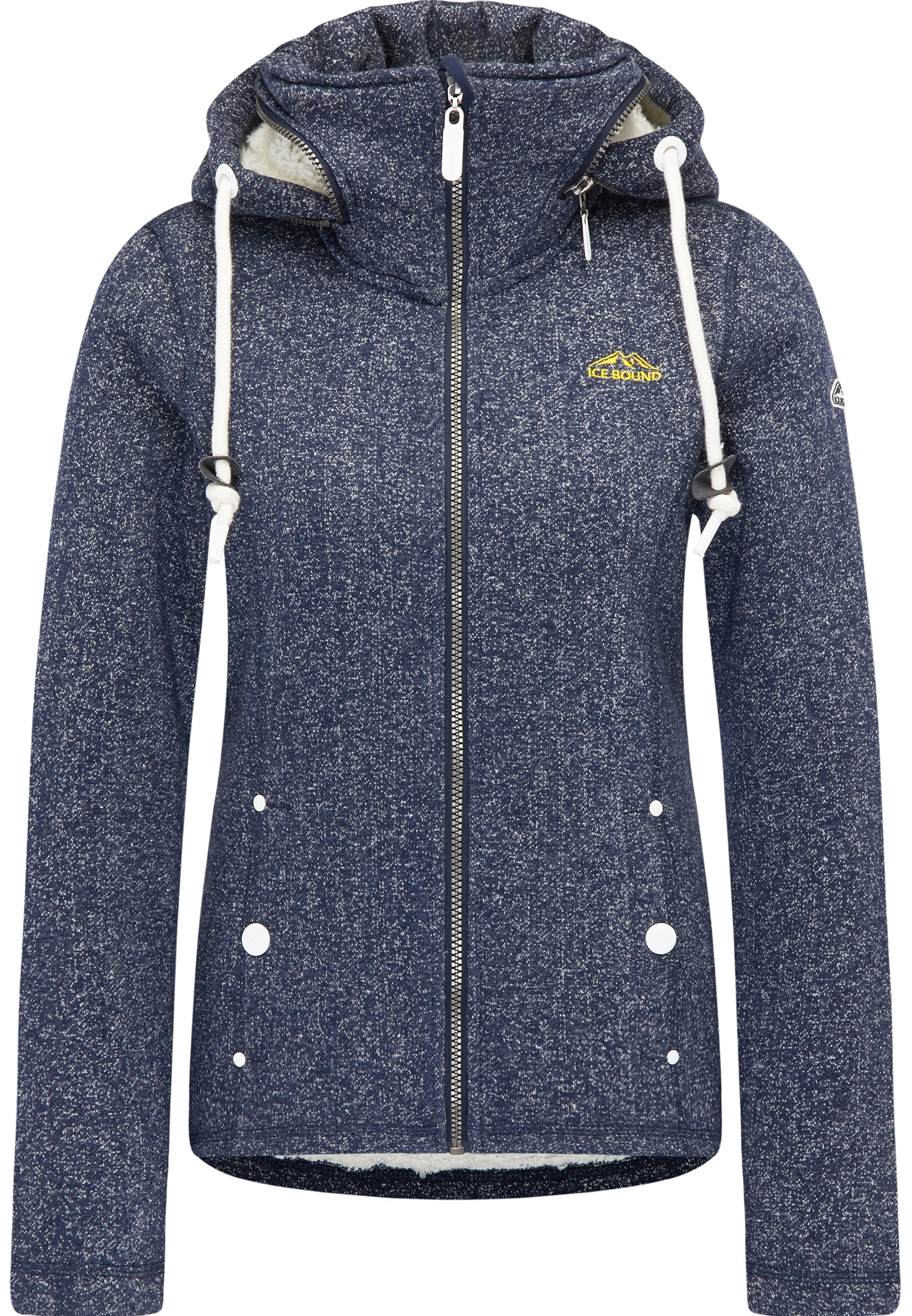 ICEBOUND Damen-Strickfleecejacke