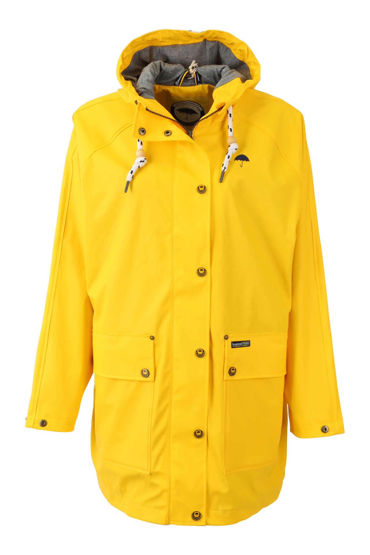 Schmuddelwedda Women's Oversized Regenmantel