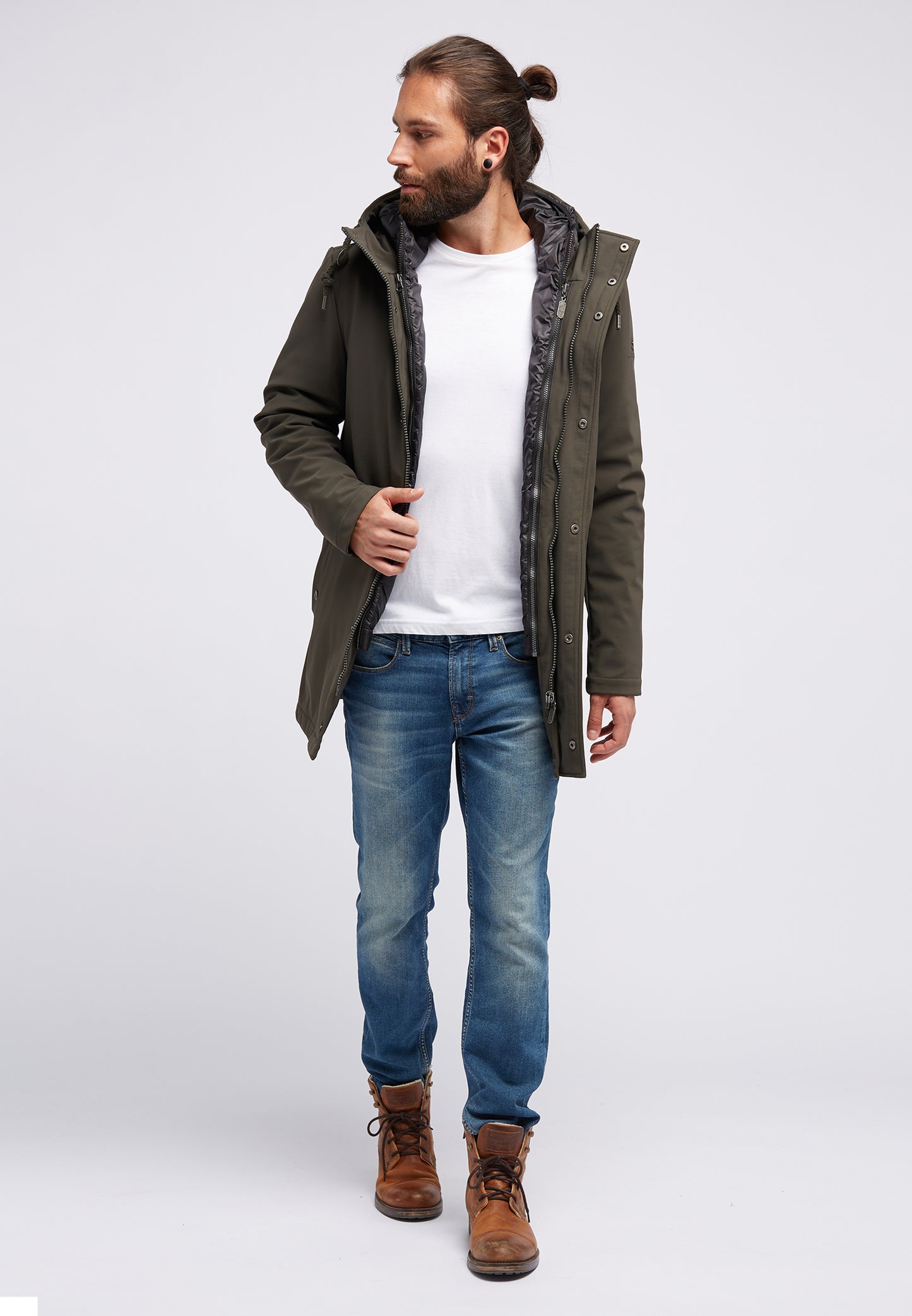 DreiMaster Klassik Herren 3-in-1-Winterjacke