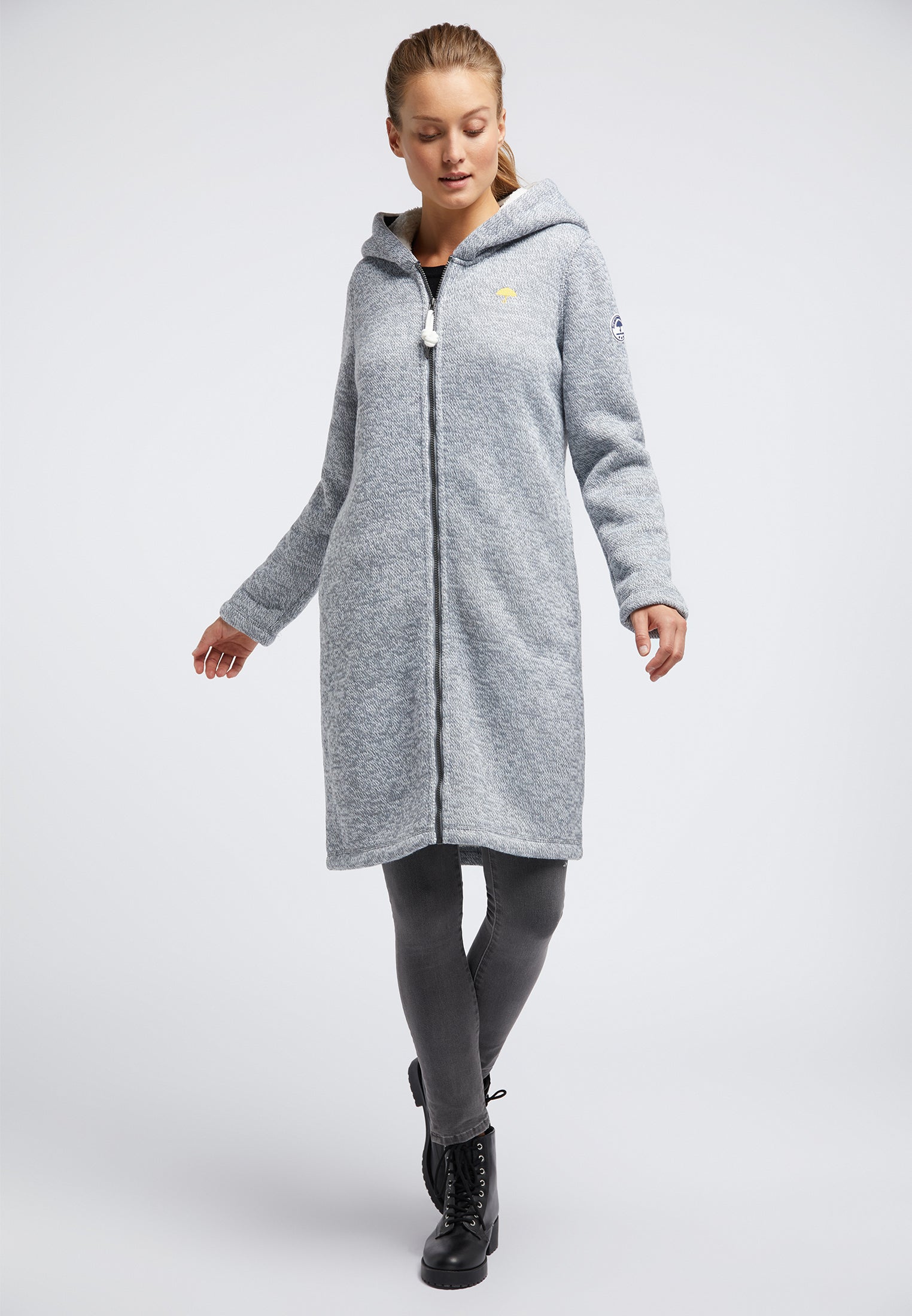 Schmuddelwedda Damen-Strickmantel
