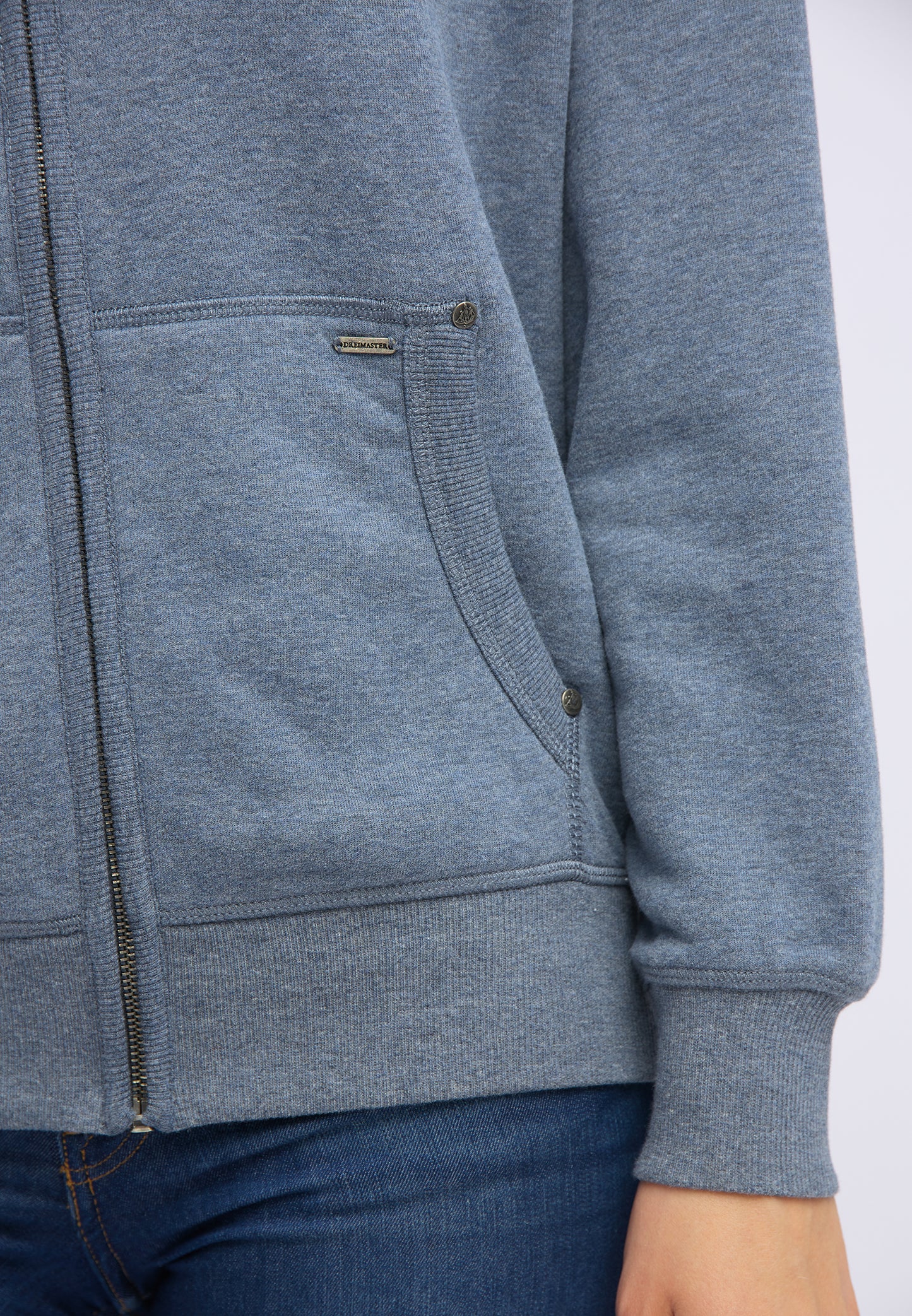 DreiMaster Maritim Damen-Sweatjacke