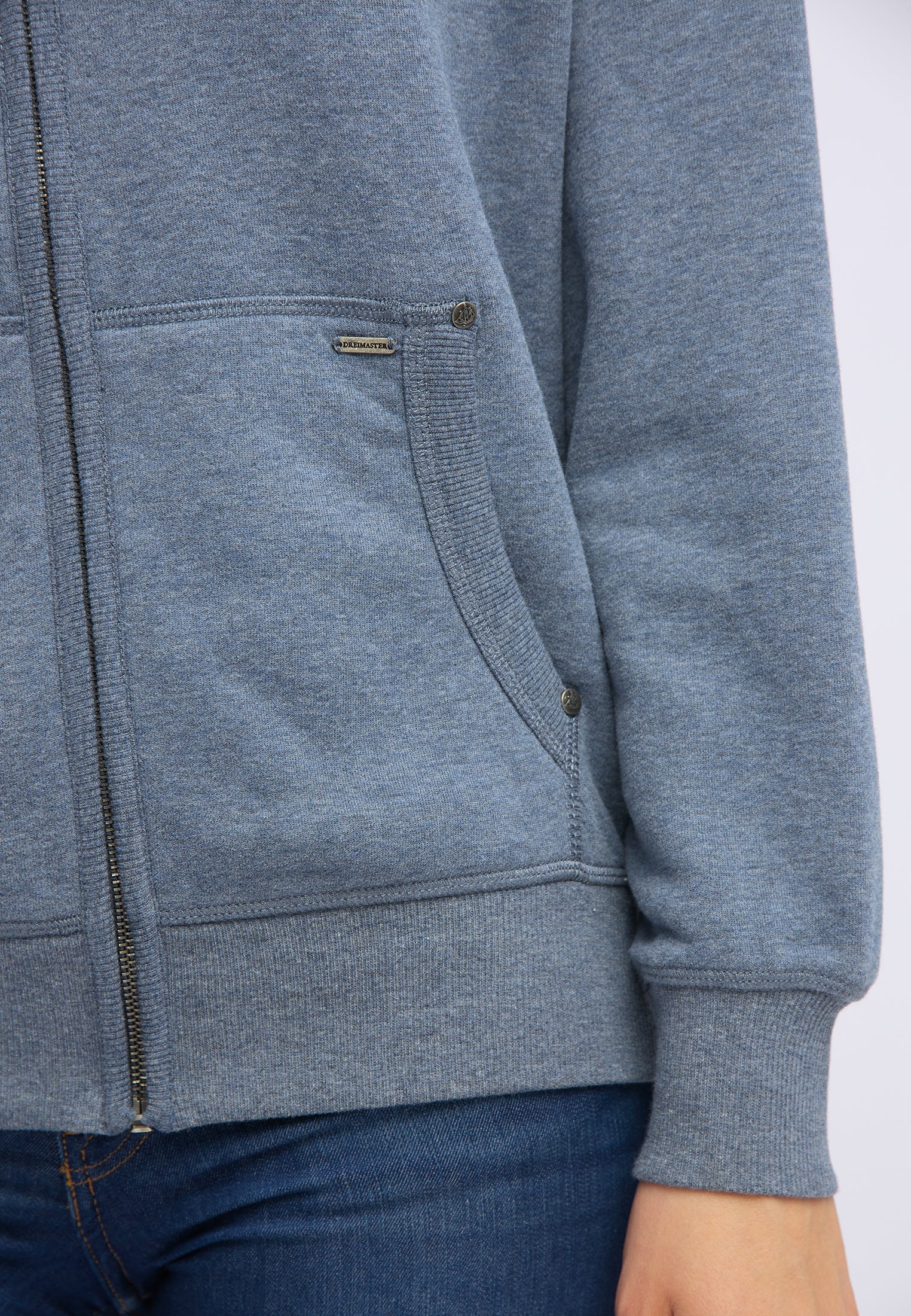 DreiMaster Maritim Damen-Sweatjacke