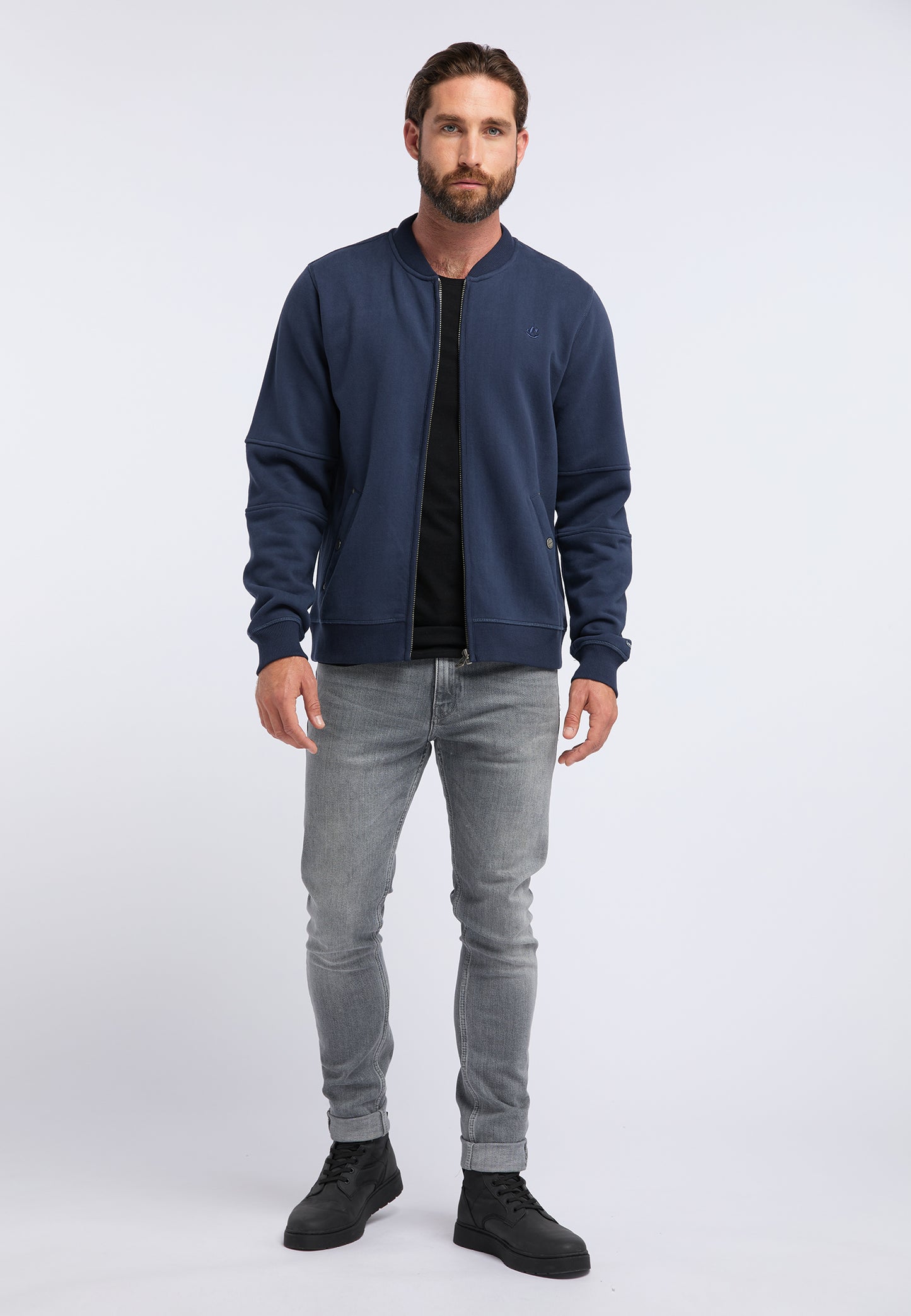 DreiMaster Maritim Herren-Sweatjacke
